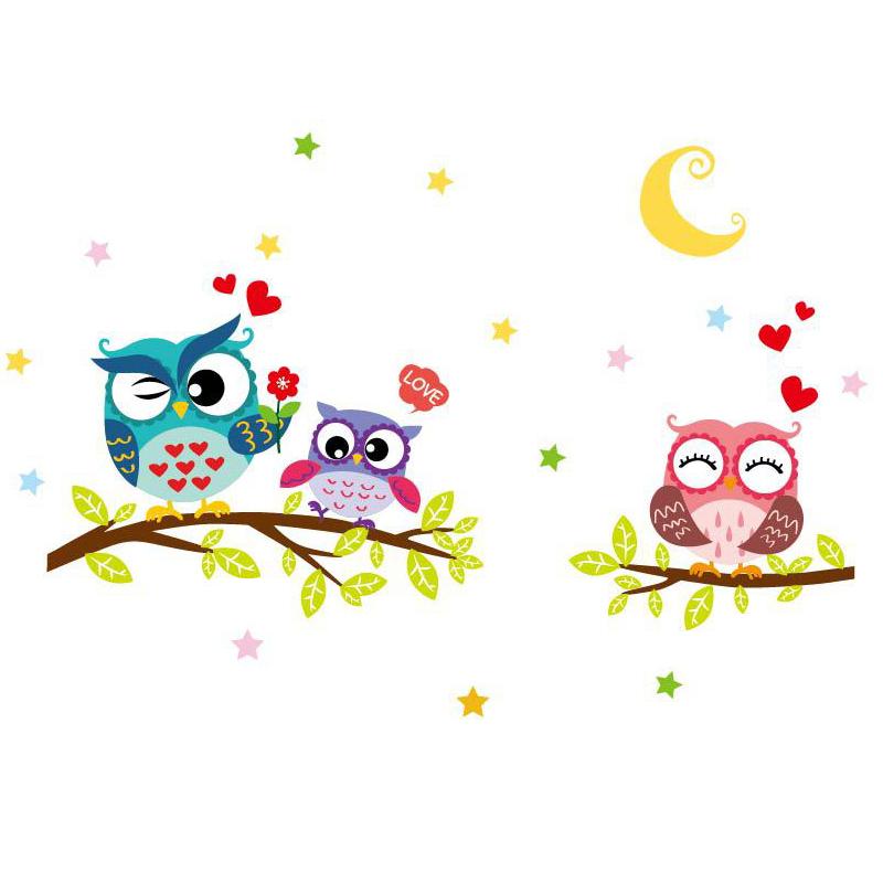 Removable Cartoon Wall Stickers for Kids Room Kindergarten Creative Christmas Birthday Gift Decals