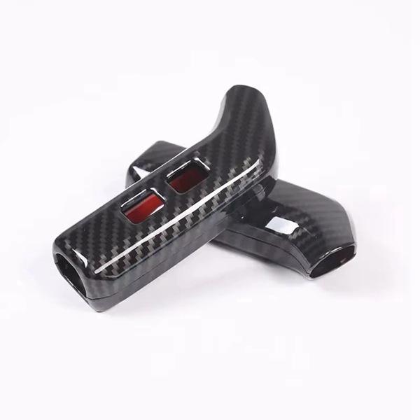 Turn Signal & Wiper Stalk Decorative Shell Set, Carbon Fiber Pattern, ABS Material, OC19290