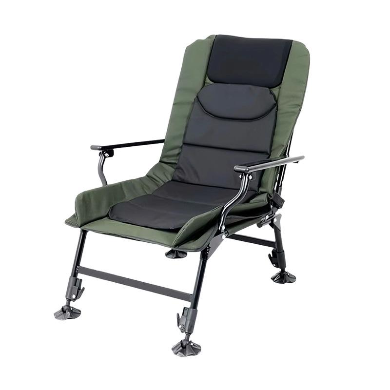 Multifunctional European-Style Folding Recliner: All-Terrain Outdoor Fishing Chair