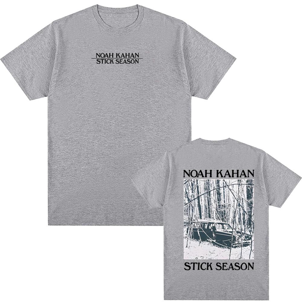 Noah Kahan TShirt Stick Season Blue Spruce Tee 100Cotton High Quality Harajuku Teeshirt Summer Fashion Comfortable Camisetas