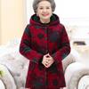 Winter Women's Plus Velvet Thick Cotton-padded Jacket   Cotton-padded Corduroy Hooded Warm Padded Jacket