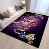 Anime Knights Of The Zodiac Door Mat Washable Non-Slip Living Room Sofa Chairs Area Mat Kitchen Doormat Area Rug