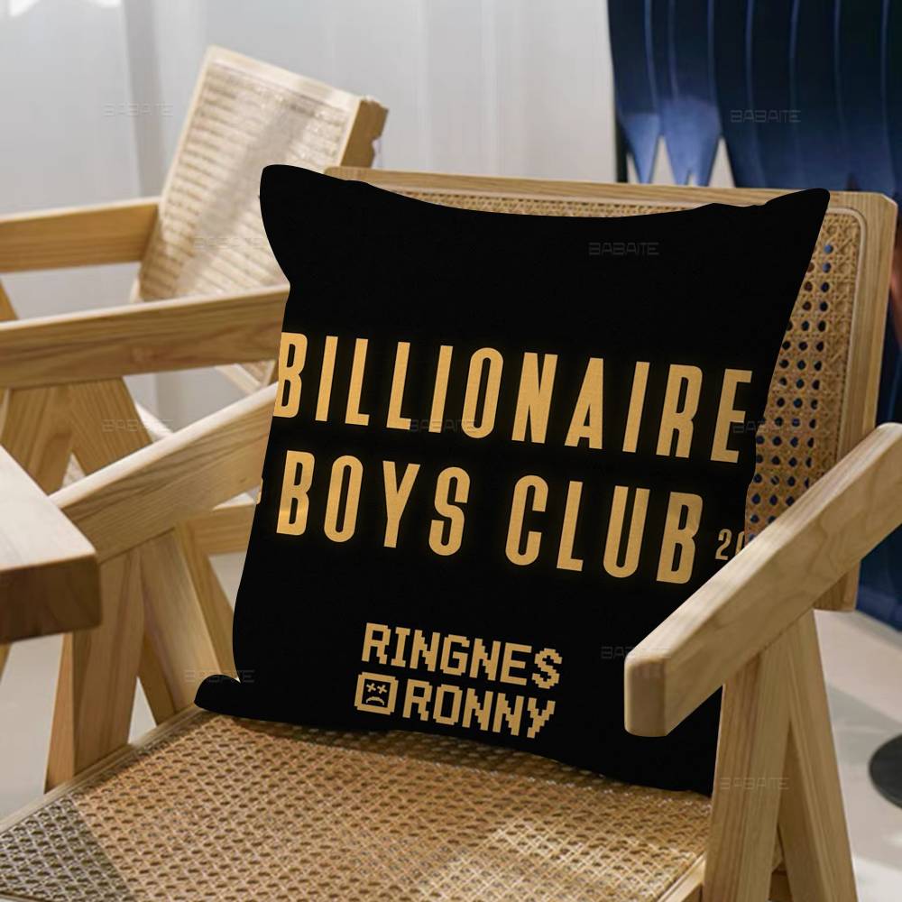 B-Billionaires Boys Club Cushion Cover Decorative Pillow Sofa Home Decor Case Pillow Cases