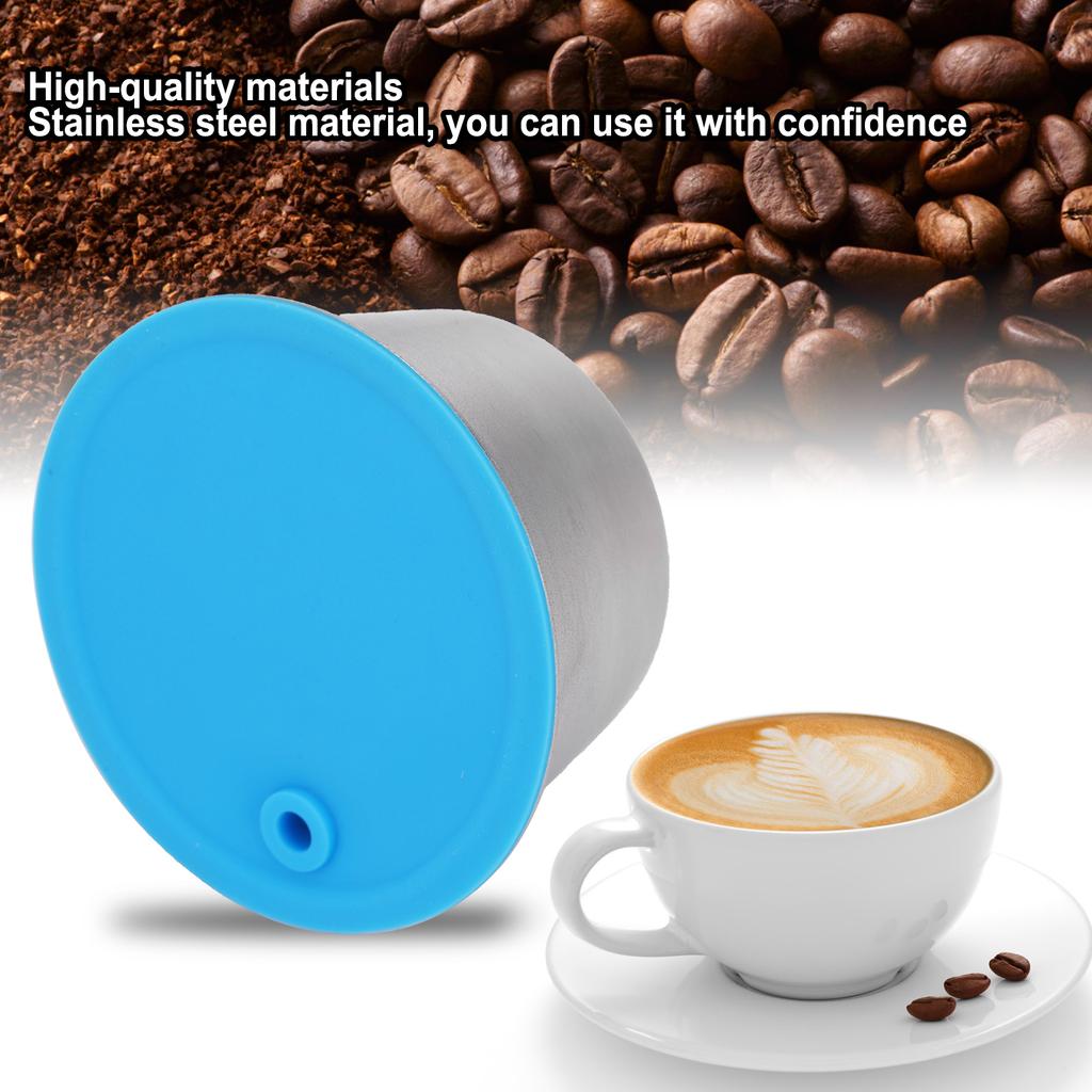 Coffee Capsule Stainless Steel Reusable Coffee Filter Coffee Machine Parts Fit for DOLCE GUSTO Coffee Filter Kitchen Accessories