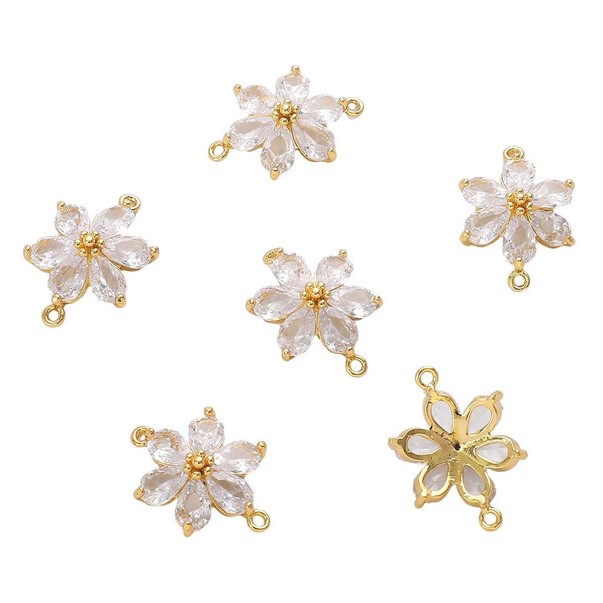 

Подвеска с медным лепестком и подвеской для изготовления ювелирных изделий своими руками, аксессуары для рукоделия 14x20mm