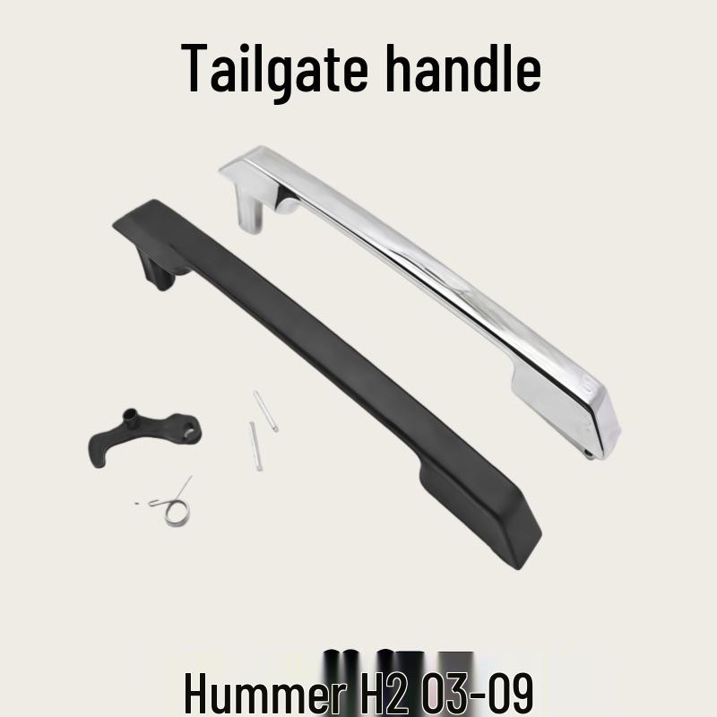 Fits 2003-2009 Hummer H2 Tailgate, Trunk, and Luggage Compartment Handle Plastic