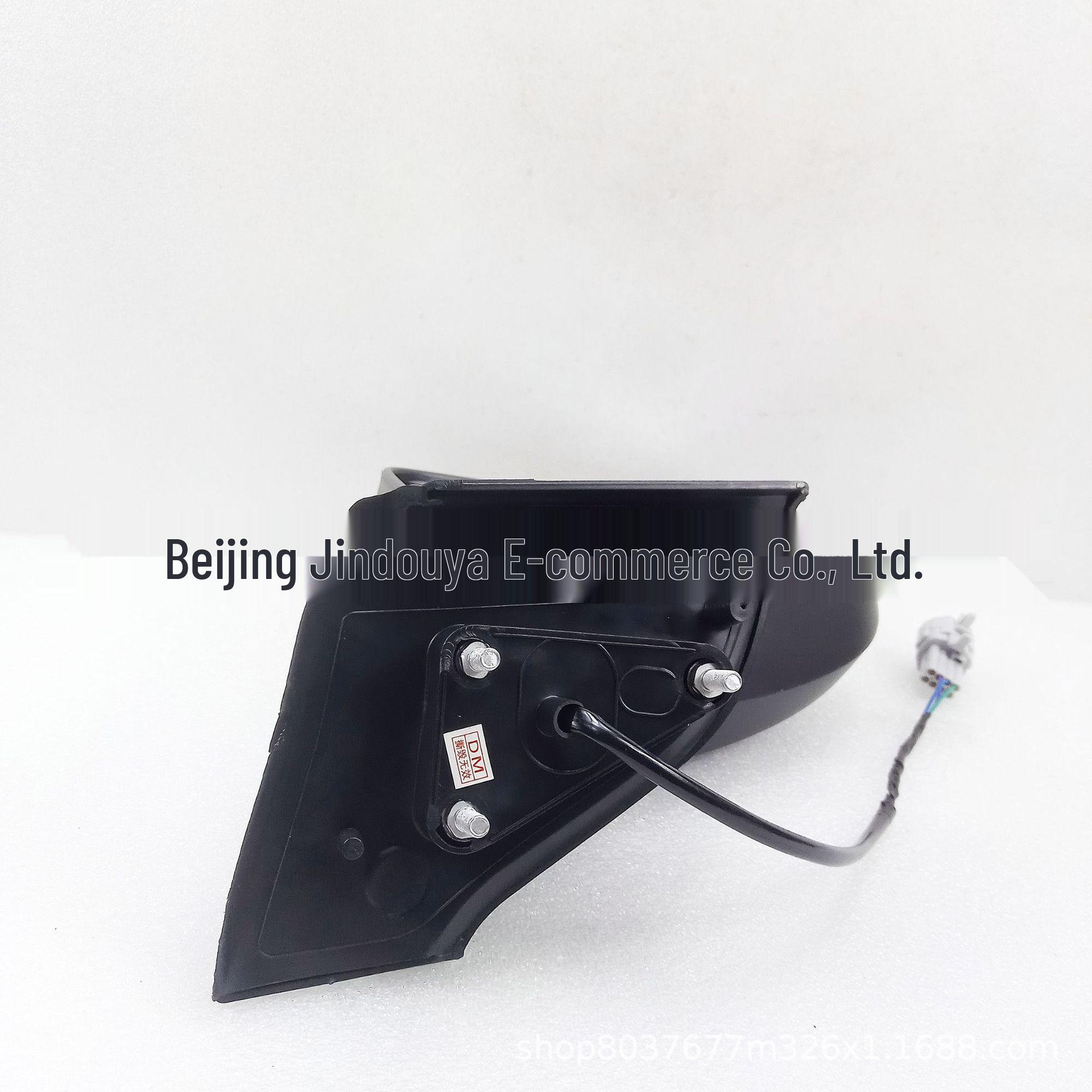 96302-JX30C Black Rearview Mirror for Nissan NV200, Three-Wire Neutral