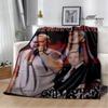 Eminem Hip -hop Singer Printing Blanket Warm Blanket Flannel Blanket Picnic Blanket Blankets for Beds Birthday Gift