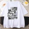 Anime Graphic Printed T-Shirt Men's Outdoor Street Cool Round Neck Short Sleeve Shirt Anime Harajuku T-Shirt Summer Sport Shirt