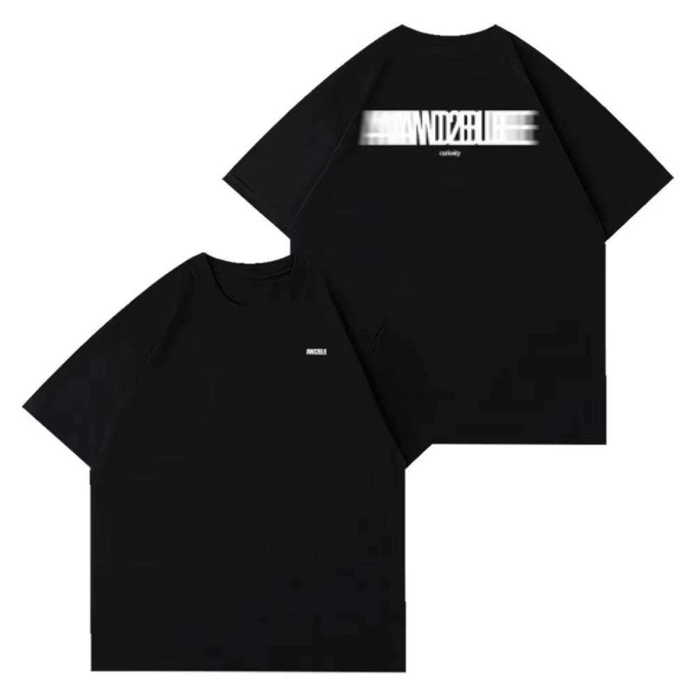 2026 And2ble Konzert T-Shirt Herren Damen Vintage Locker Kurzarm T-Shirt Lässig Übergroß Streetwear Zhanghao Yujin Ricky Fans