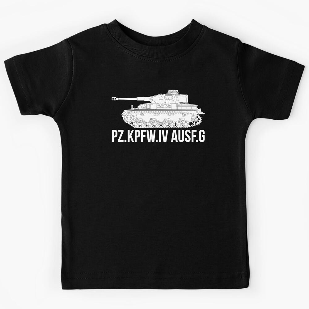German WW2 Pz-IV Ausf . G tank Kids T-Shirt 120