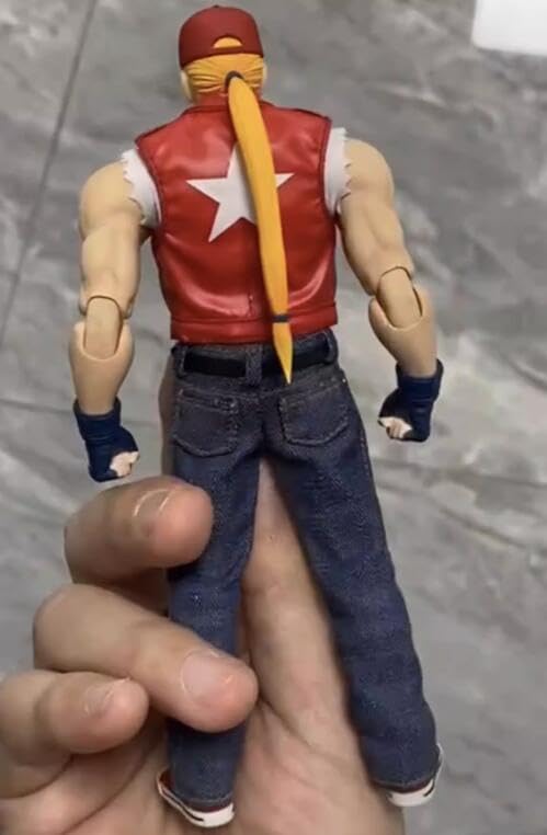 [AC] TUNSHI STUDIO 1/12 THE KING OF FIGHTERS Terry Bogard Movable Action Figure with Body, Head, Costume, and Accessories (Full Set)