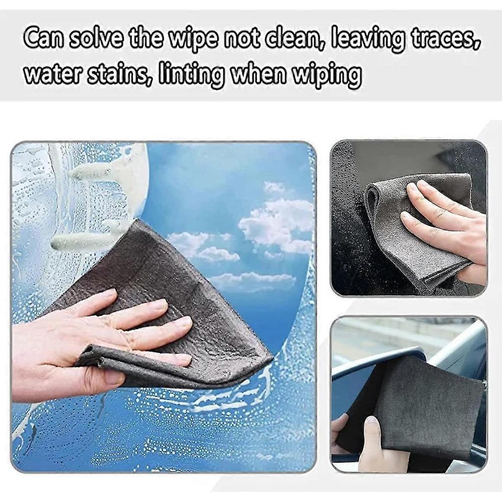 Thickened Magic Cleaning Cloth, Large Microfiber Glass Cleaning Cloth Rags, Reusable Magic Streak Free Miracle Cleaning Cloths, For Cleaning Windows