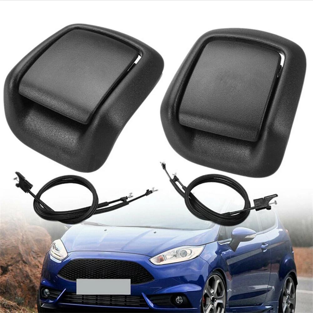 Left+Right Front Seat Tilt Handle + Cable For Ford Fiesta MK5 MK6 3 Door Fusion