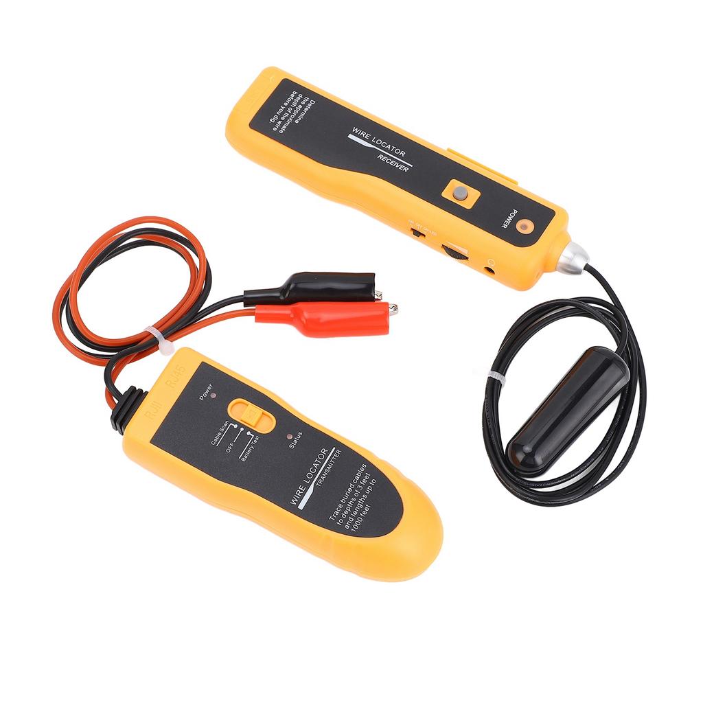 Wire Detector Underground Cable Wire Locator Multipurpose Concealed Wiring Finder with Earphone