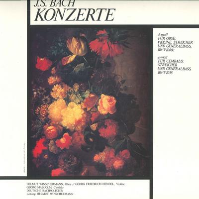 LP Record HELMUT WINSCHERMANN GEORG MALCOLM  Bach Double Concerto In D Minor Fo OW7786KT CANTATE 1979 Japan Classical Used