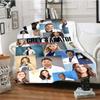 TV Figures G-Grey's Anatomy Throw Blanket Soft Flannel Thin Blankets for Bed Sofa Cover Bedspread Picnic Cooling Gift Home Deco