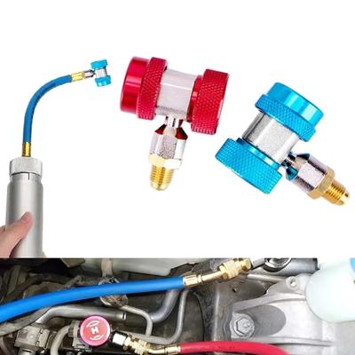 R134A Refrigerant RechargeKit, R134A Quick Couplers, R134A Self-Sealing Adapters for HVAC Refrigerant System