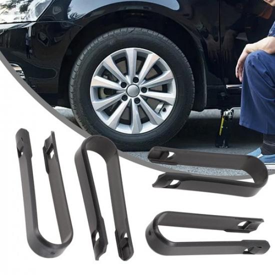 Black Wheel Bolt Nut Cap Covers Puller Remover Tool for 4X Wheels 8D0012244A