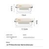 Huixun Microwaveable Glass Food Storage Container Set