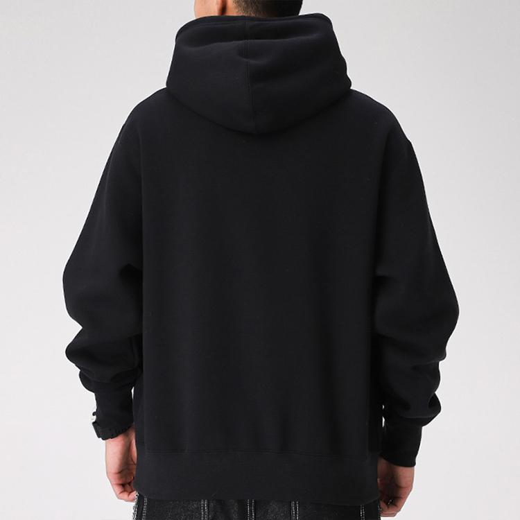 Adidas Originals Trefoil Fleece Hoodie Men Hoodie Black GN3872