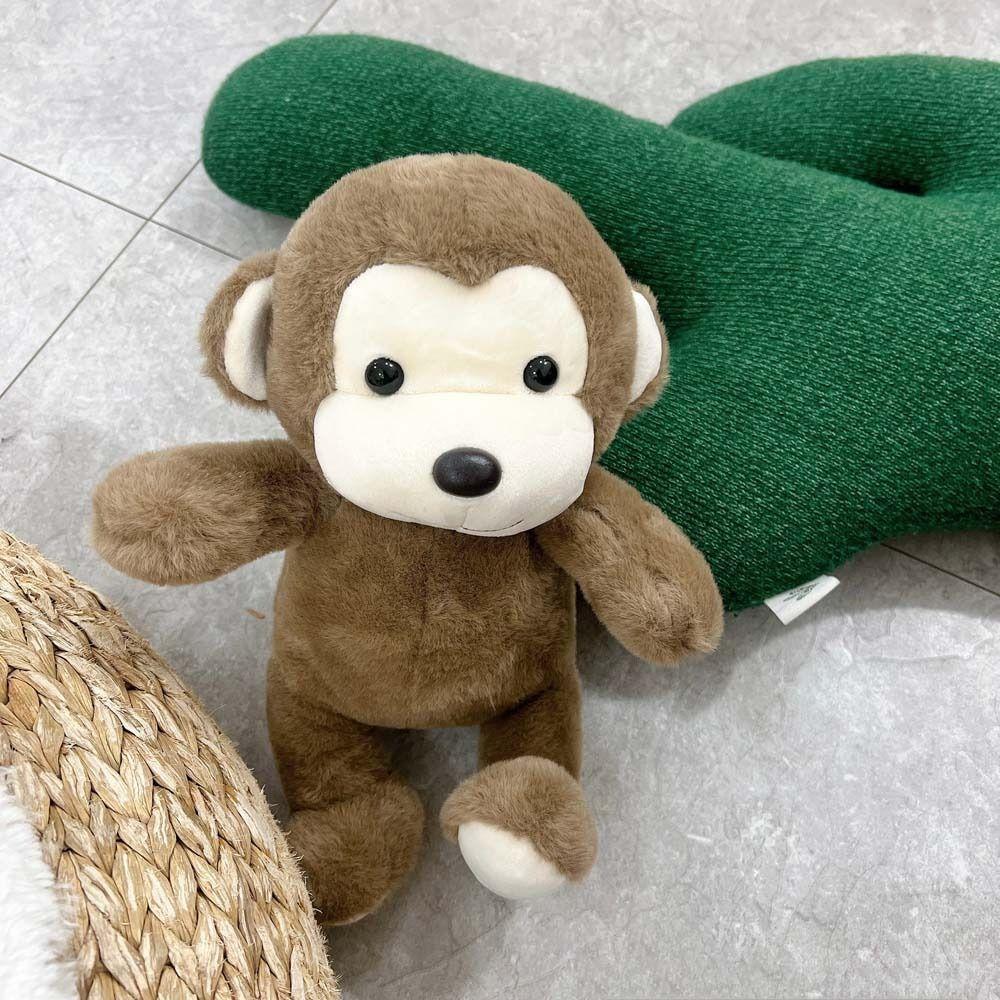 Stuffed Pillow Plush Monkey Toy Wild Animals Monkey Stuffed Animals Baby Appease Doll