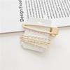 4Pcs/Set Sweet Faux Pearl Metal Barrette Women Hair Side Clip Hairpin Headwear