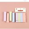 Morandi Colored Sticky Notes - Strong Adhesive, Small Strips for Students, Pure Color Memo Papers
