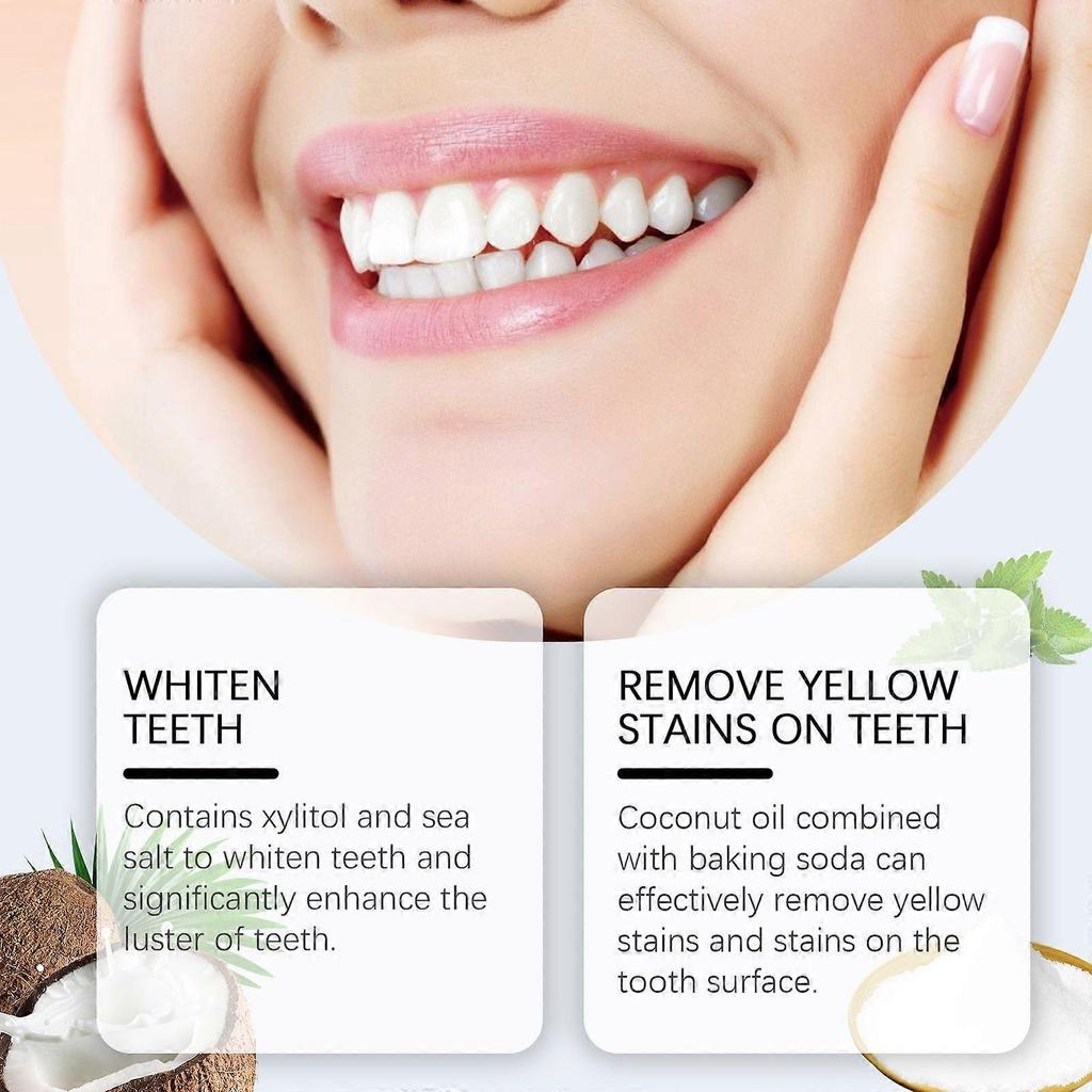 Oral Cleaning and Care Toothpaste Tablets, Fresh Breath Protection Tooth Enamel Mild Ingredients Care Toothpaste Tablets