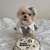 Puppy Dog Shirt Strap Skirt Set Teddy Pomeranian Small and Medium Dogs Universal Princess Style Dress Pet Clothes