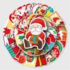 50 Unique Waterproof Christmas Personality Stickers for Suitcases, Computers, Motorcycles, and More