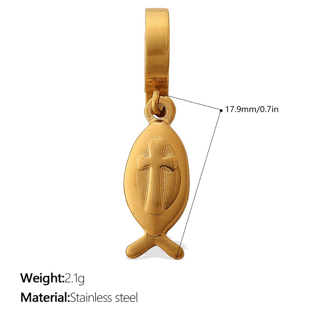 French Retro Seaside Vacation DIY Marine Life Bikini Pendant, 18K Gold-plated Versatile Accessories 2026