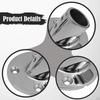 Boat Handrail Fitting 60 Degree Round Base High Performance Practical Spare Parts Premium Sturdy