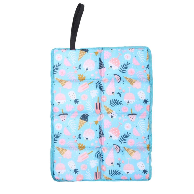 Portable Foldable Sitting Pad Seat Cushion Outdoor Heat Insulation Cushion for Travel Hiking Fishing Mountaineering Camping Picnic