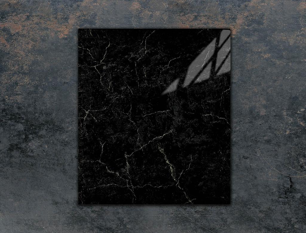 TAGLIERE IN VETRO 45x52 MARMO
