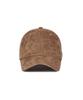 Bajal Va Square Suede Ball Cap Brown