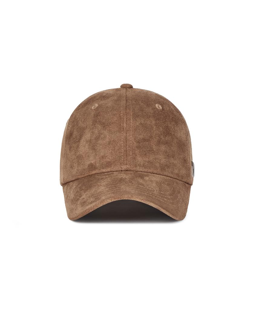 Bajal Va Square Suede Ball Cap Brown