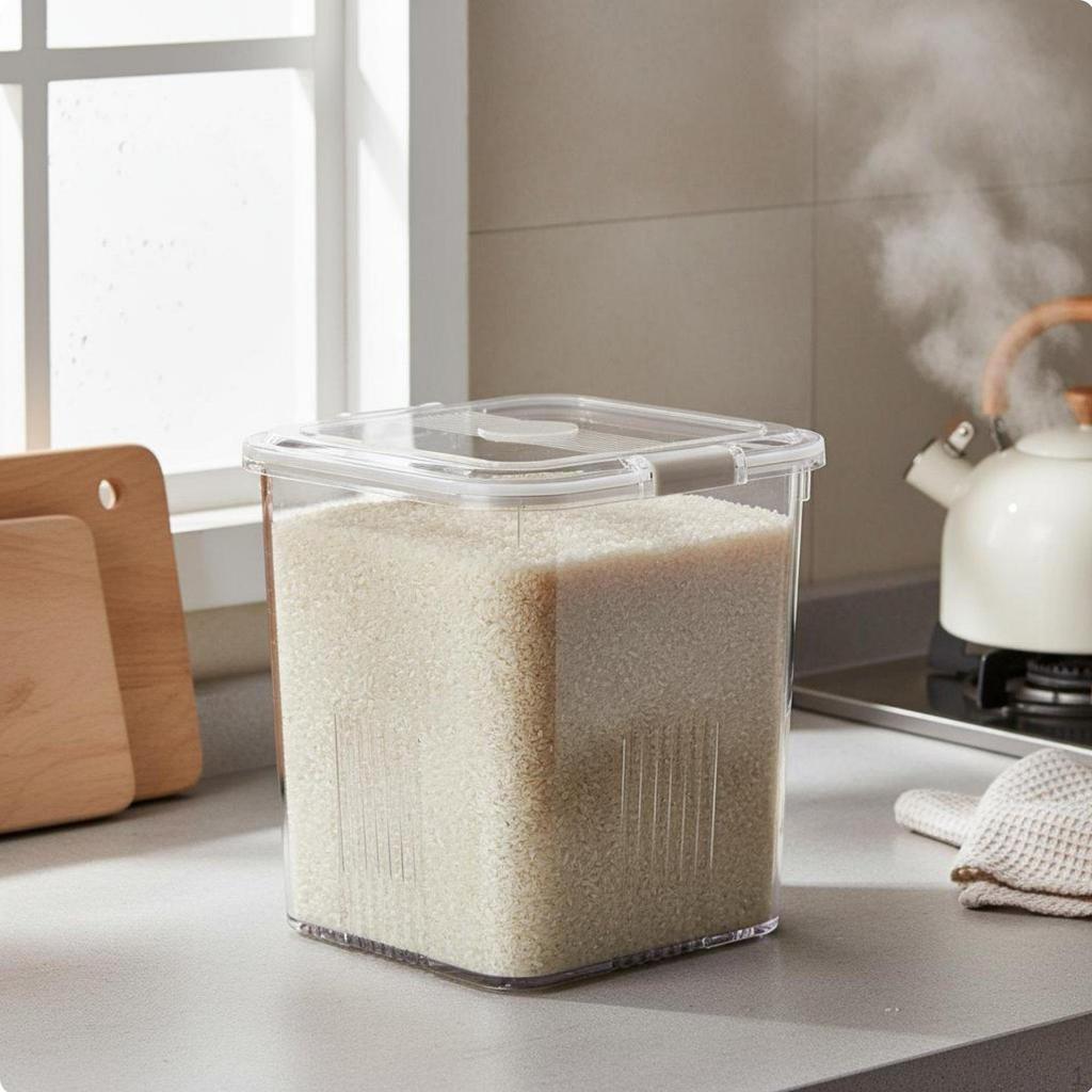 Rice Storage Container DampnessResistantResistant Airtight Sealed Grain Bin