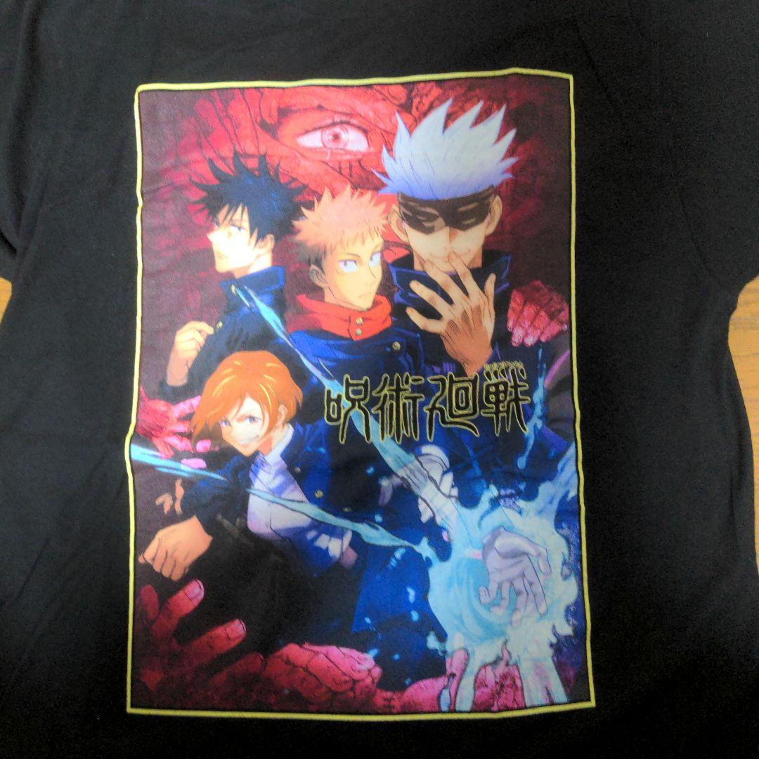 

[USED] JUJUTSU KAISEN Black T-shirt, size L