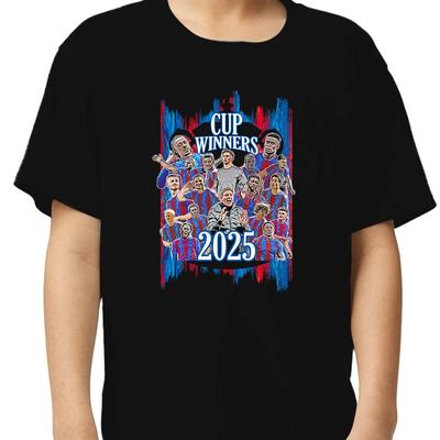 Palace Cup Winners 2025 Kids T-Shirt Tee 3-13 Years Palace Fans Players T-Shirt