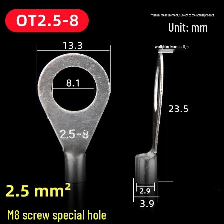Silver-Plated Brass Terminal Block: Round, U, Y, Fork Type Lug SNB/RNB Open Barrel