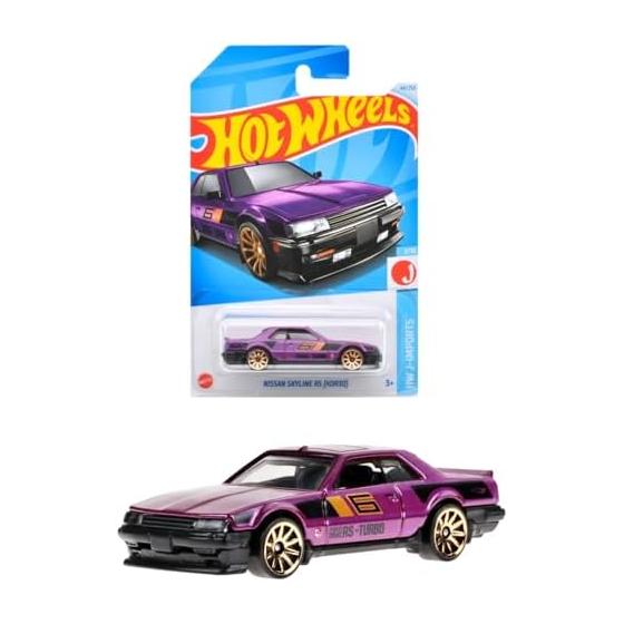 Hot Wheels Basic Car Nissan Skyline RS (KDR30) [Mini Car] [3 years old and up] HXP83