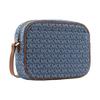 Nuevo Bolso Cámara de Algodón Jet Set de MICHAEL KORS Bolso de Hombro Bolso Bandolera para Mujer Azul 35F2GTTC9J-DENIM-MULTI