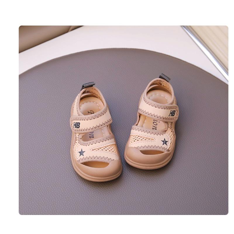 Baby sandals breathable 1-2 1-3 years old summer foot-wrapped toddler shoes infant children shoes girls and boys beach shoes