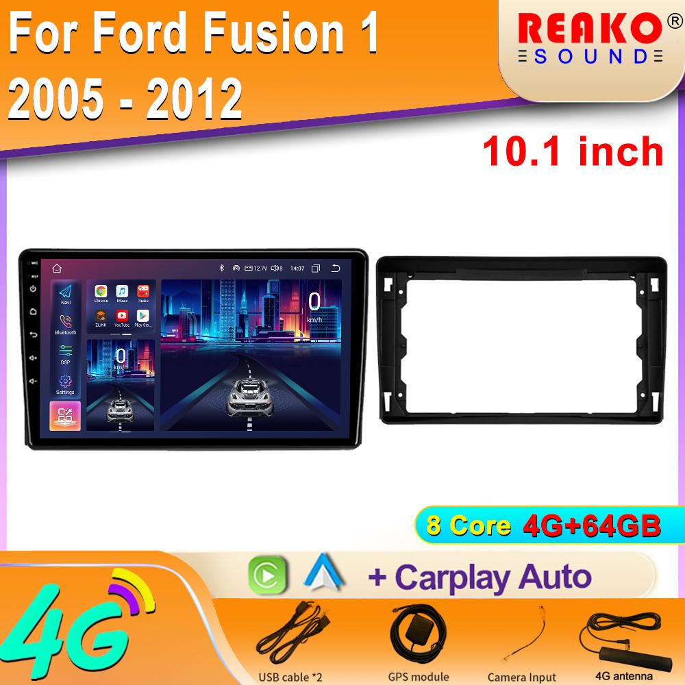 

Автомобильный стерео радио мультимедиа 4G Wifi 2 DIN Android Carplay для Ford Fusion 1 2005 - 2012 навигация GPS беспроводной авто 8 core 4GB+64GB