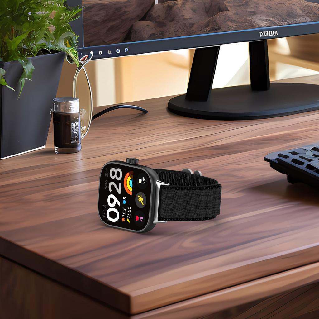 Nylon Watch Band For Xiaomi Smart Band 9 Pro/8 Pro/Redmi Watch 4 Loop Strap Replacement