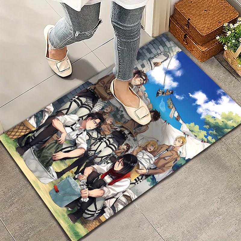 Attack Titan Carpet Rug For Living Room Bedroom Home Sofa Decoration Kids Play Nonslip Floor Mat