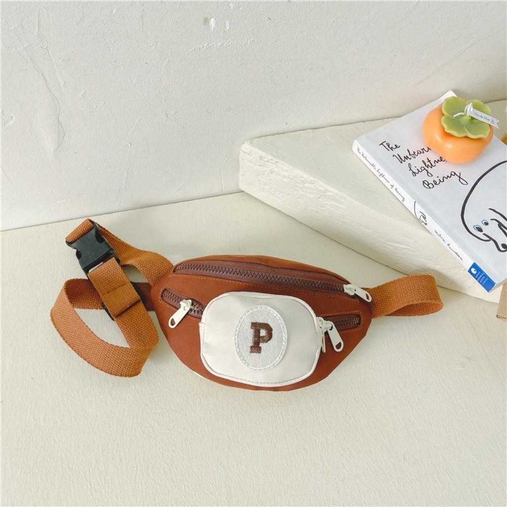 Letter Kids' Shoulder Bag Sports Kids' Chest Bag Portable Children's Waist Bag  Daily