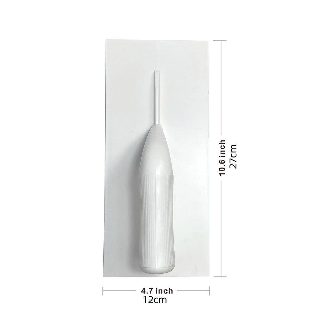 Plastglättare med bekvämt grepphandtag Plastavslutningsglättare Lämplig för att skrapa Gips Färg Väggar Färg