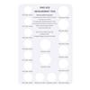 Ring Size Measurement Tool: Cardboard Finger Sizer for European & US Circumferences